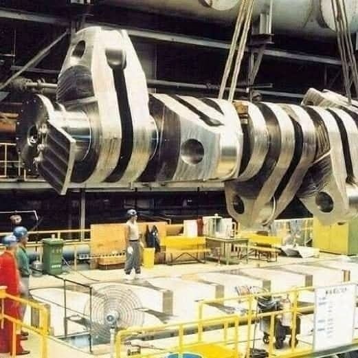 Crankshaft of the Sulzer RTA 96